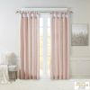 Twist Tab Lined Window Curtain Panel(Only 1 Pc Panel)