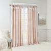 Twist Tab Lined Window Curtain Panel(Only 1 Pc Panel)