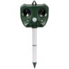 Ultrasonic Animal Repeller Solar Powered Repellent with Motion Sensor LED Flashing Lights