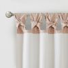 Twist Tab Lined Window Curtain Panel(Only 1 Pc Panel)